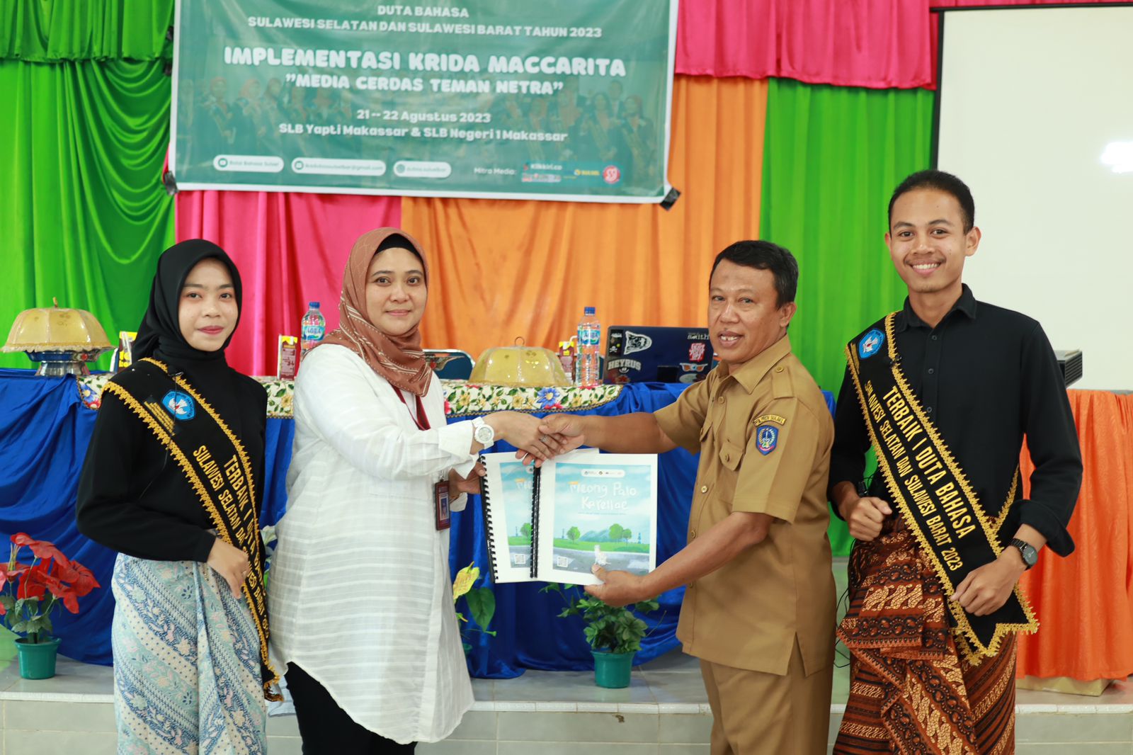 Maccarita, Program Inovasi Duta Bahasa Sulsel dan Sulbar untuk Teman Netra