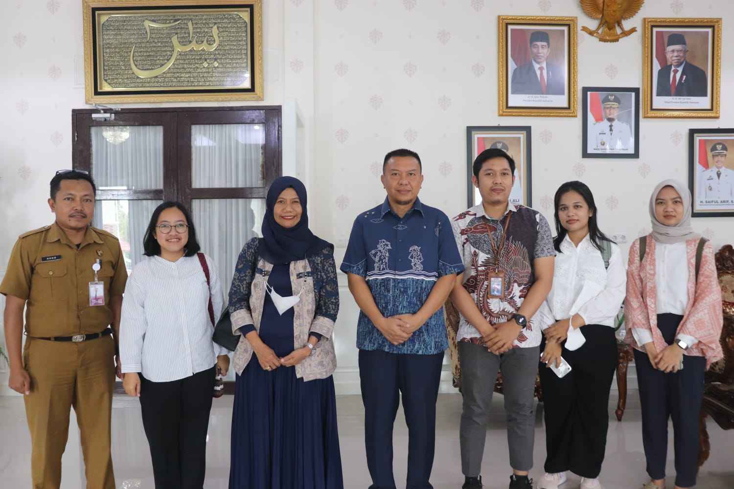 Bupati Selayar Muh Basli Ali Menerima Kunker Tim Pengendali Teknis BPKP Perwakilan Sulsel