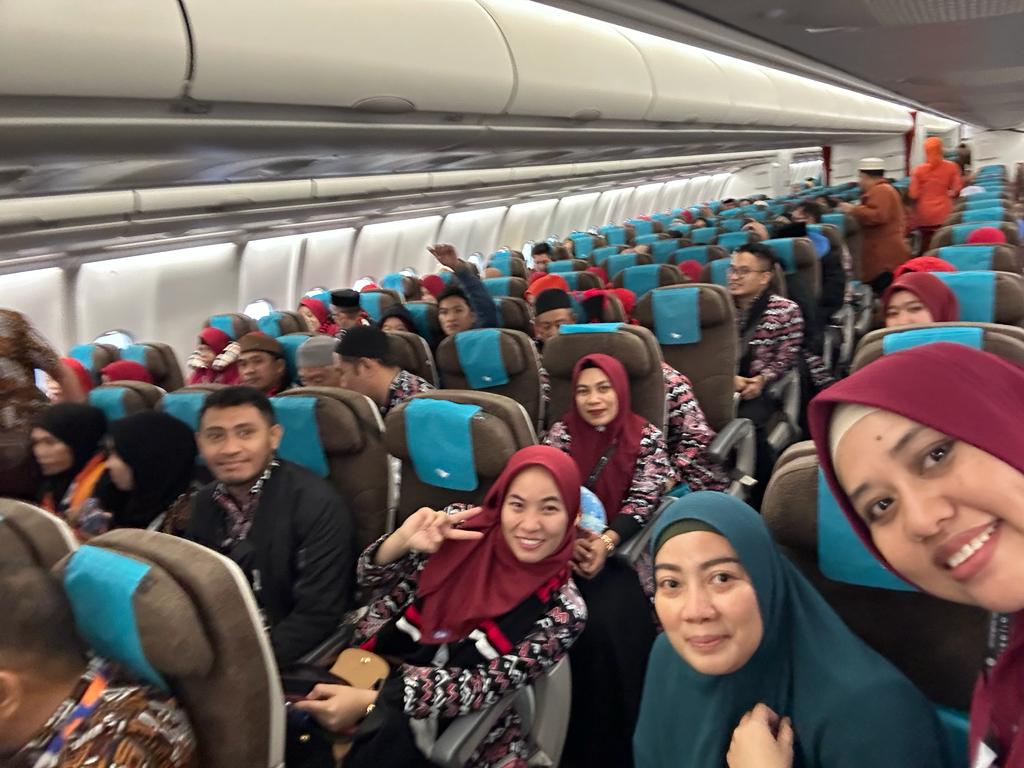 Garuda Indonesia Terbangkan Jamaah Umrah dari Makassar ke Jeddah