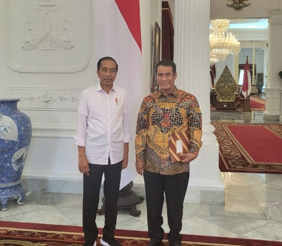 Dua Jam AAS Bertemu  Empat Mata dengan Jokowi