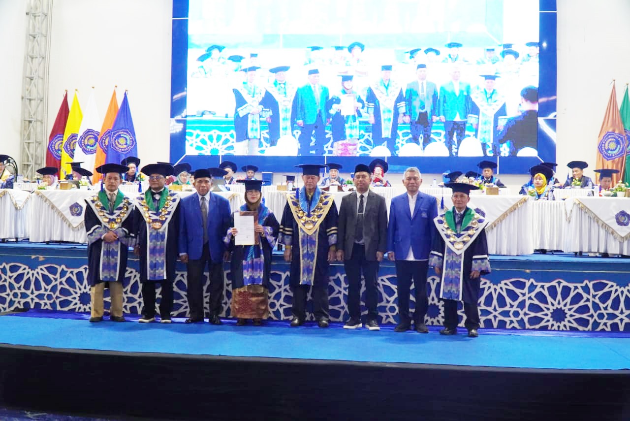 Unismuh Makassar Kukuhkan Guru Besar Ilmu Pendidikan Dasar dan 3.767 Mahasiswa Baru