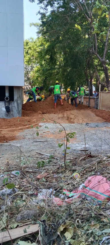 Sempat Mangkrak, Pembangunan RS Jumpandang Baru Dilanjutkan