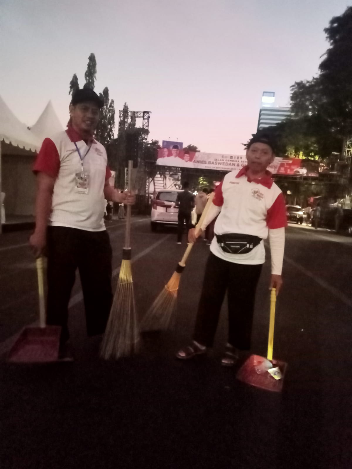 Panitia Pelaksana Sudah Bersihkan Sampah