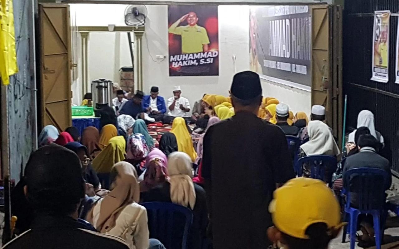 Muhammad Hakim Miliki Posko Pemenangan