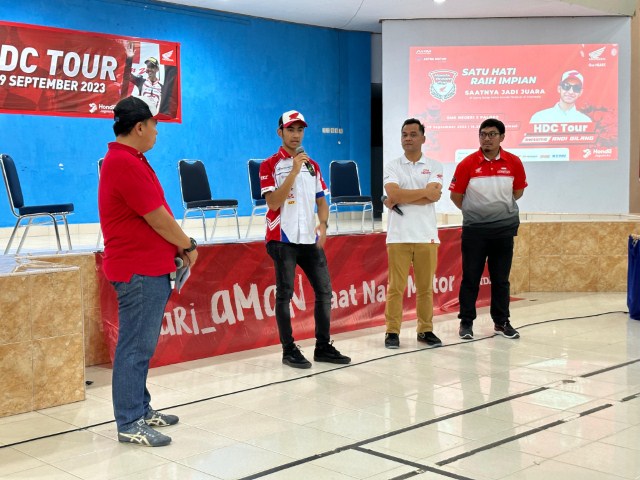 HDC Tour Hadirkan Andi Gilang di SMK 2 Palopo
