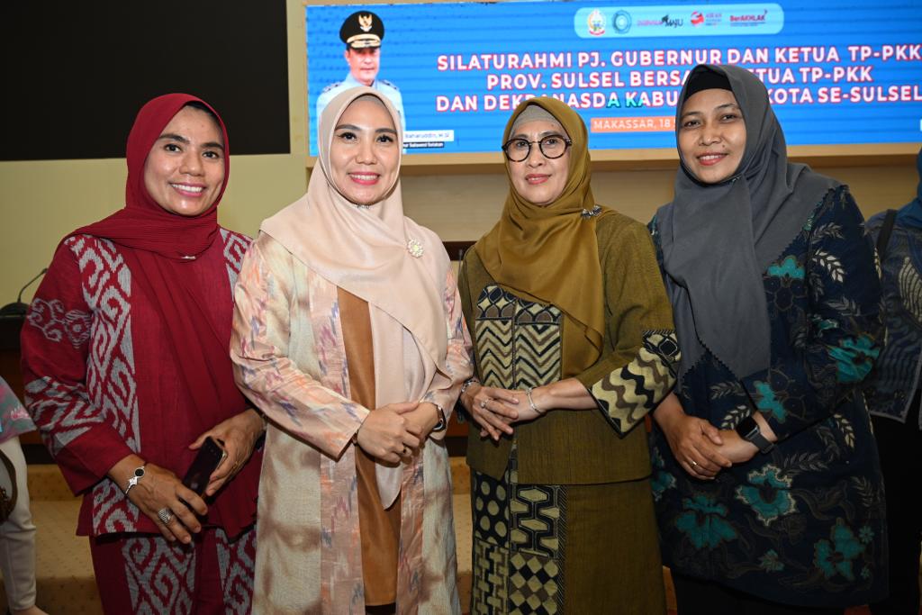 Sufriaty Hadiri Ramah Tamah Pj Ketua PKK Sulsel