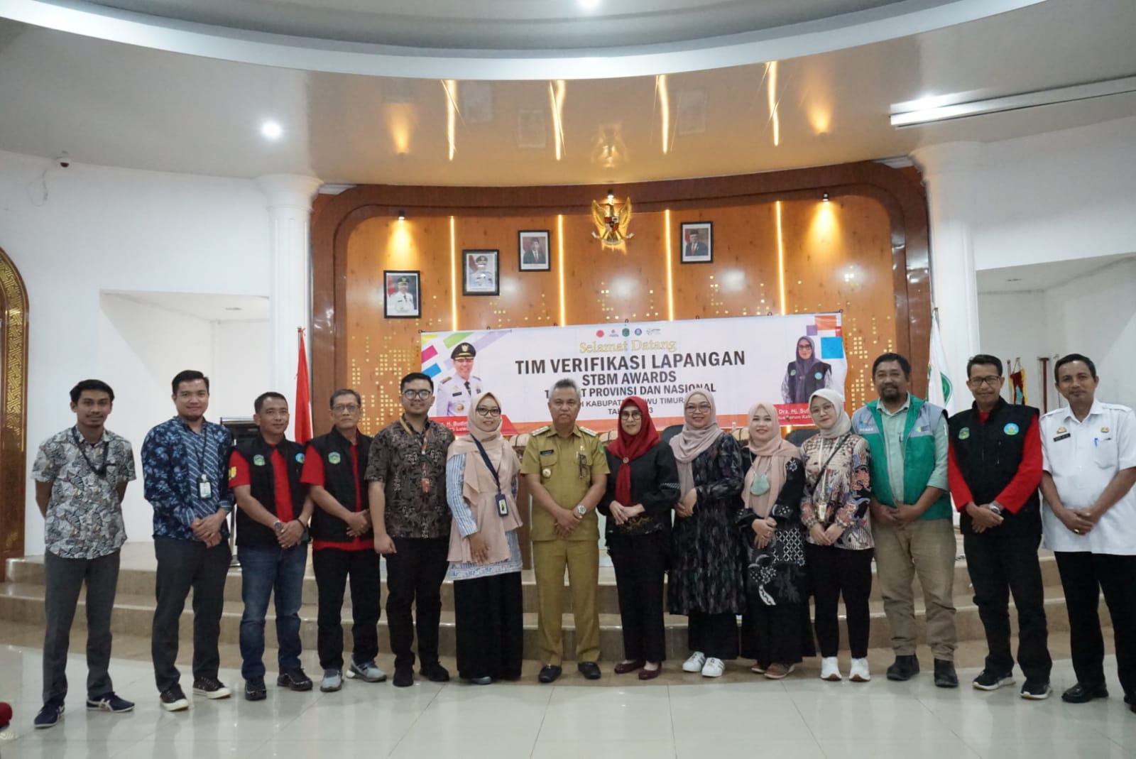 Tim Verlap STBM Award Kunjungi Lutim