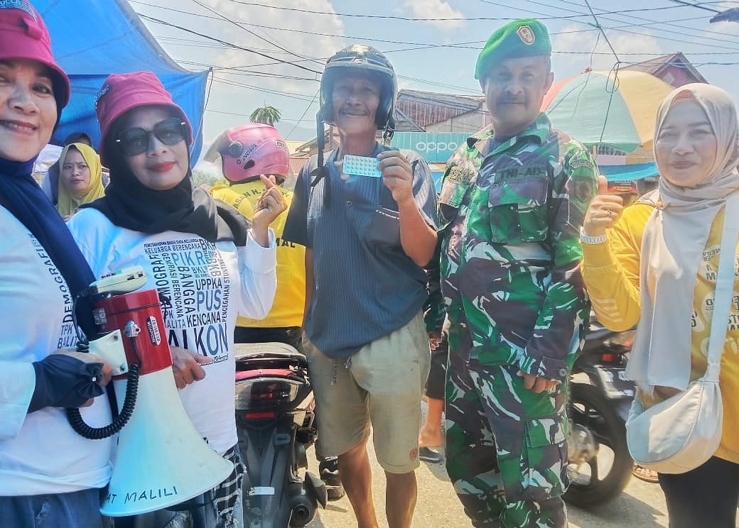 Dinas P2KB-TNI Adakan Gerebek Pasar