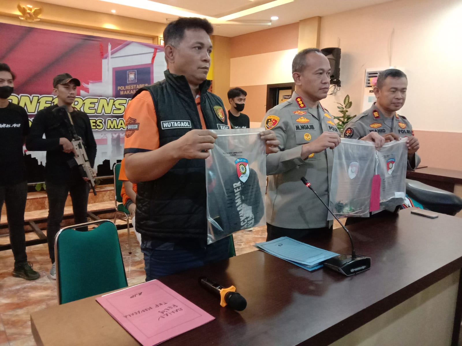 Pelaku Utama Pembusuran Dilumpuhkan dengan Timah Panas