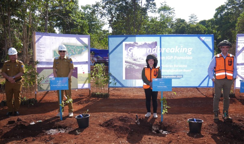Buktikan Komitmen Keberlanjutan pada Lingkungan, PT Vale Bangun Nursery di Pomalaa