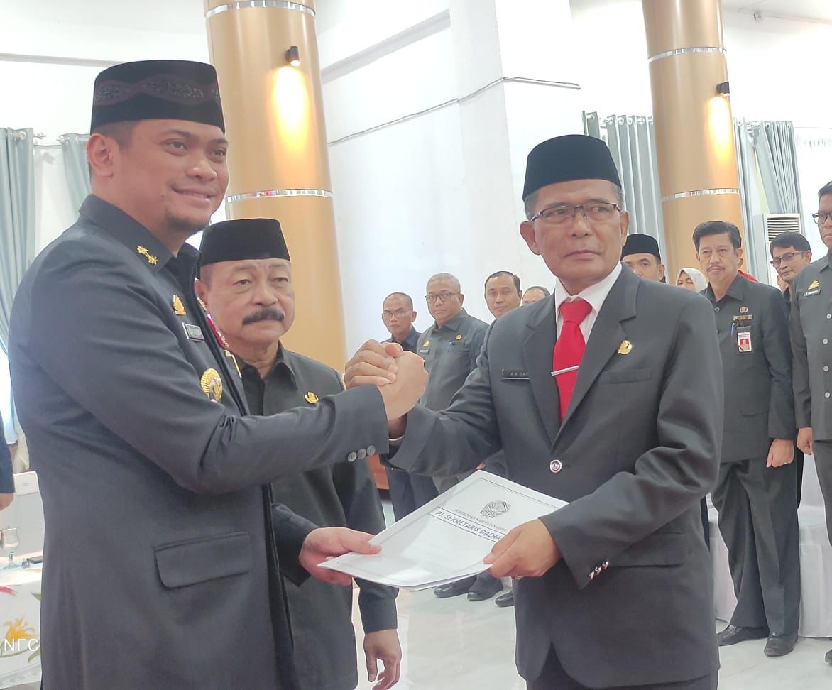 Karim Dania Resmi Jadi Penjabat Sekkab Gowa