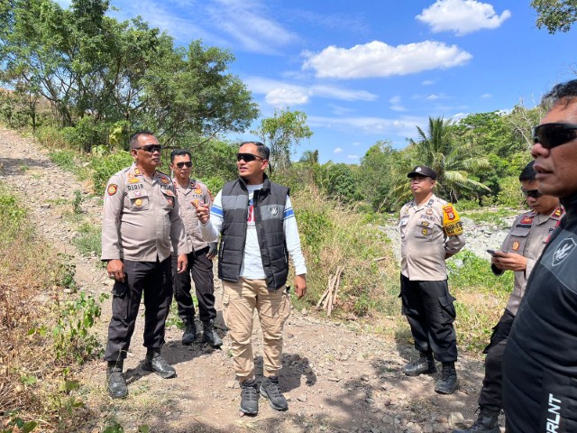 Kapolres Tinjau Titik Api Cegah Kebakaran