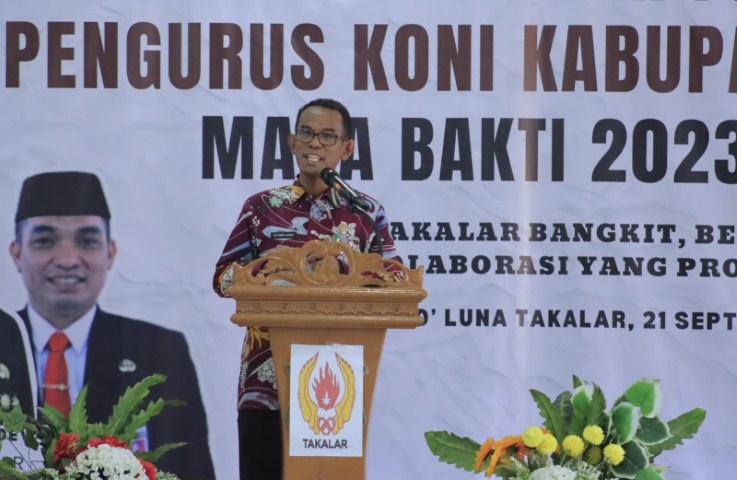 Setiawan Minta KONI Mampu Majukan Olahraga Takalar