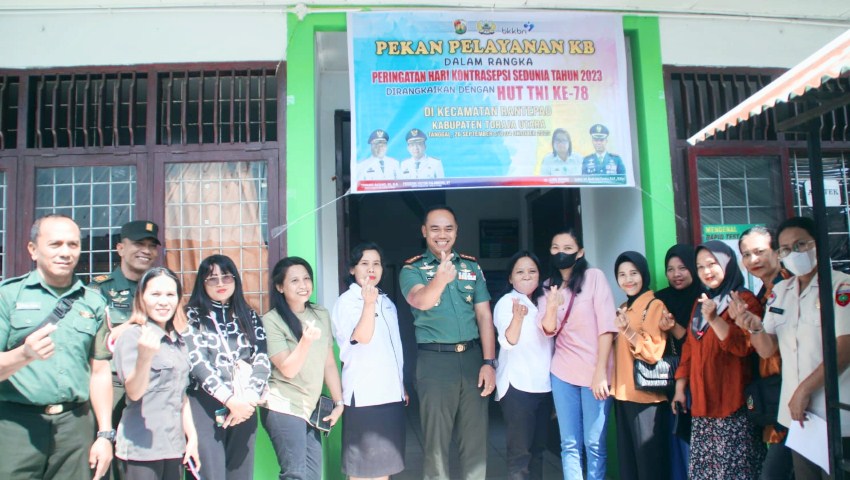 Kodim 1414 Tator Gandeng BKKBN