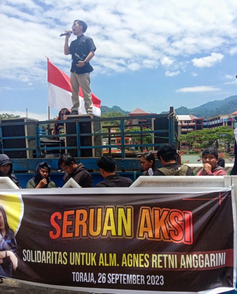 Rekan Korban Pembunuhan Gelar Aksi Solidaritas