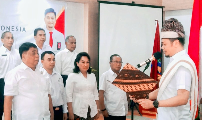 Theo Dilantik Ketua PMI Tana Toraja