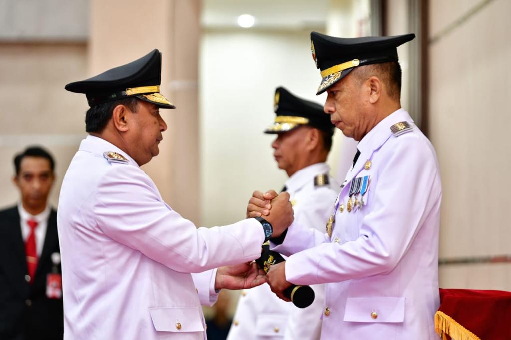 Dua Pj Dilantik,  Lima Daerah Menyusul