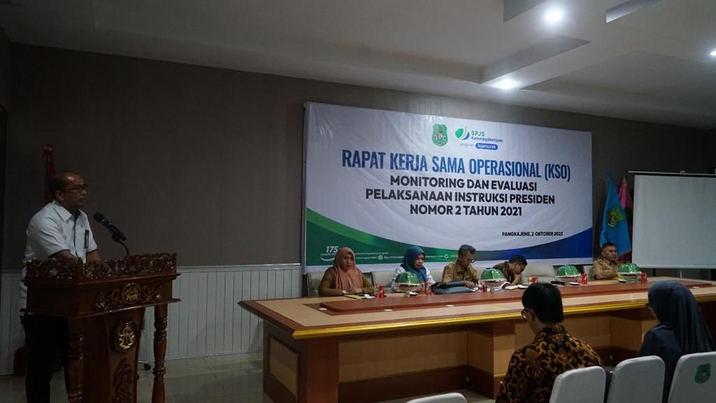 Pemkab Bersama BPJS Ketenagakerjaan Terus Optimalkan Pelaksanaan Jaminan Sosial Ketenagakerjaan di Kabupaten Sidrap