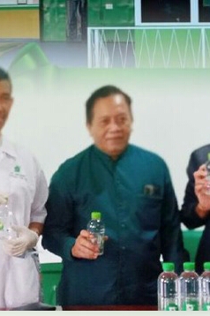 Senin, Bupati Maros Resmikan Pabrik Minuman Alkali HPlus