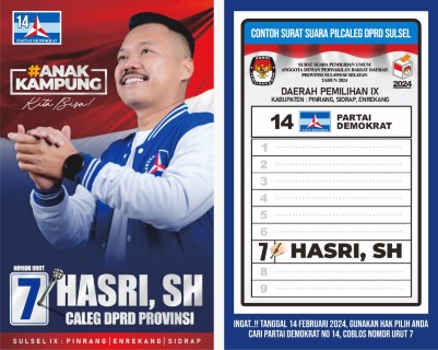 Caleg Demokrat asal Enrekang Nakhodai Hikma Sulbar