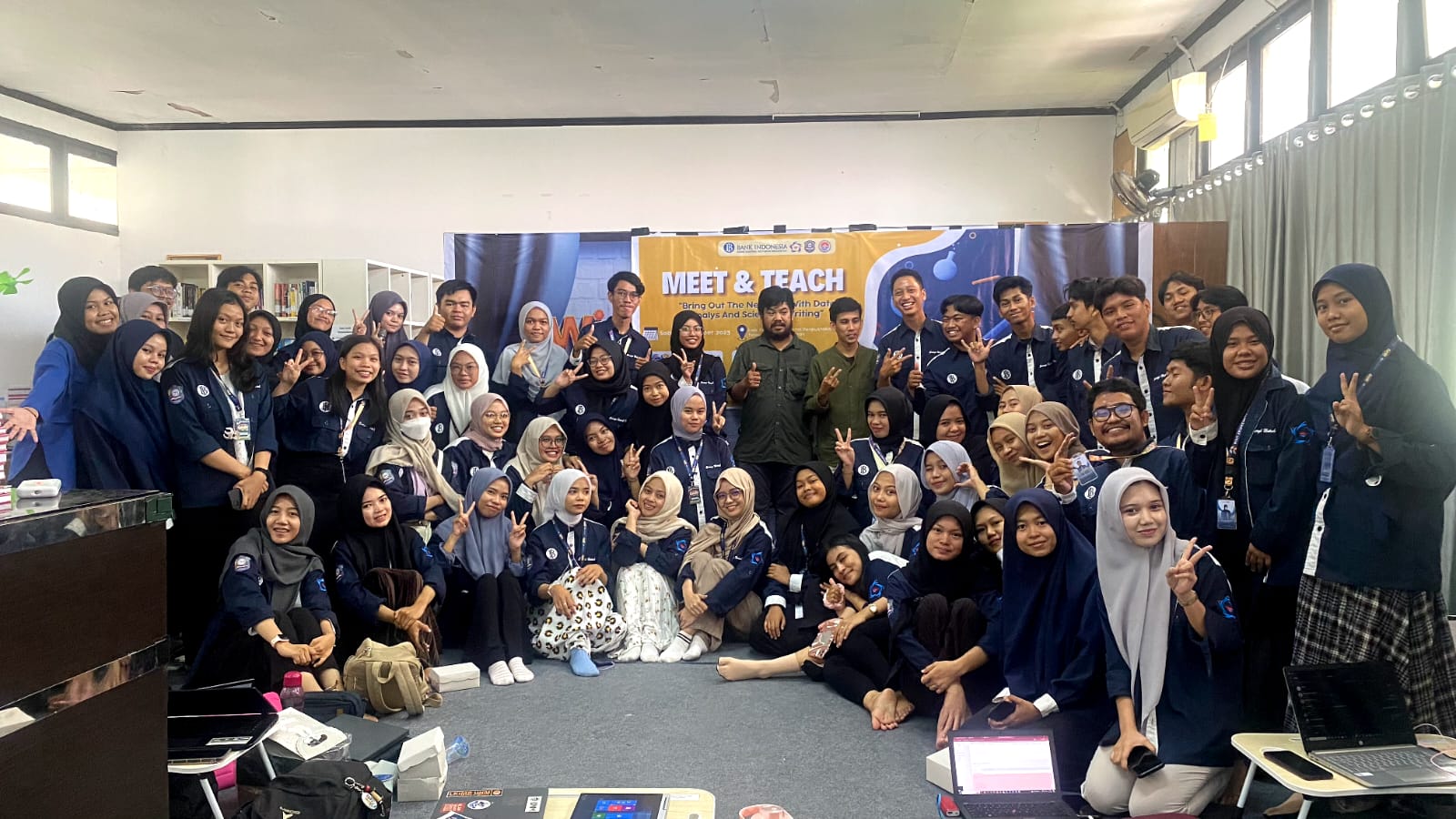 Tingkatkan Keterampilan Akademik di Meet n Teach GenBI Komisariat UNM