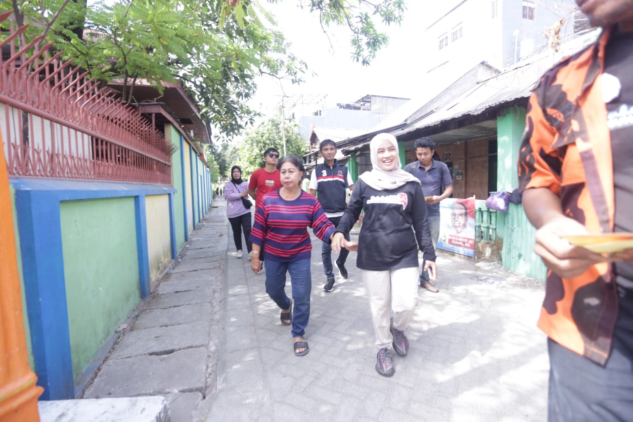 Andi Suhada Mulai Masuk ke Lorong Sosialisasi Ke Warga
