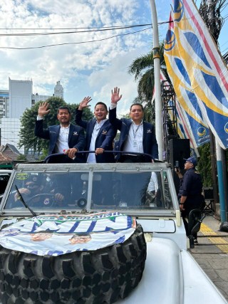RMS dan Azhar Antar Anies – Muhaimin ke KPU