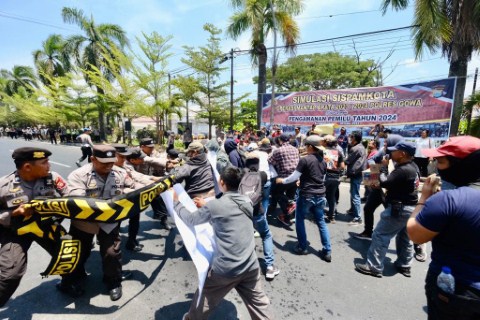 Adnan Harap Pemilu di Gowa Tetap Zona Hijau