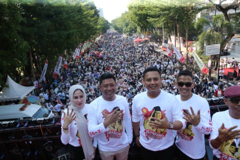 Gerindra Pecahkan Rekor Muri Pembaca Ikrar Terbanyak