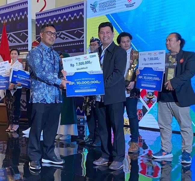 Bandeng Presto Bolu Bollo Gowa Menangkan UKM Pangan Award 2023