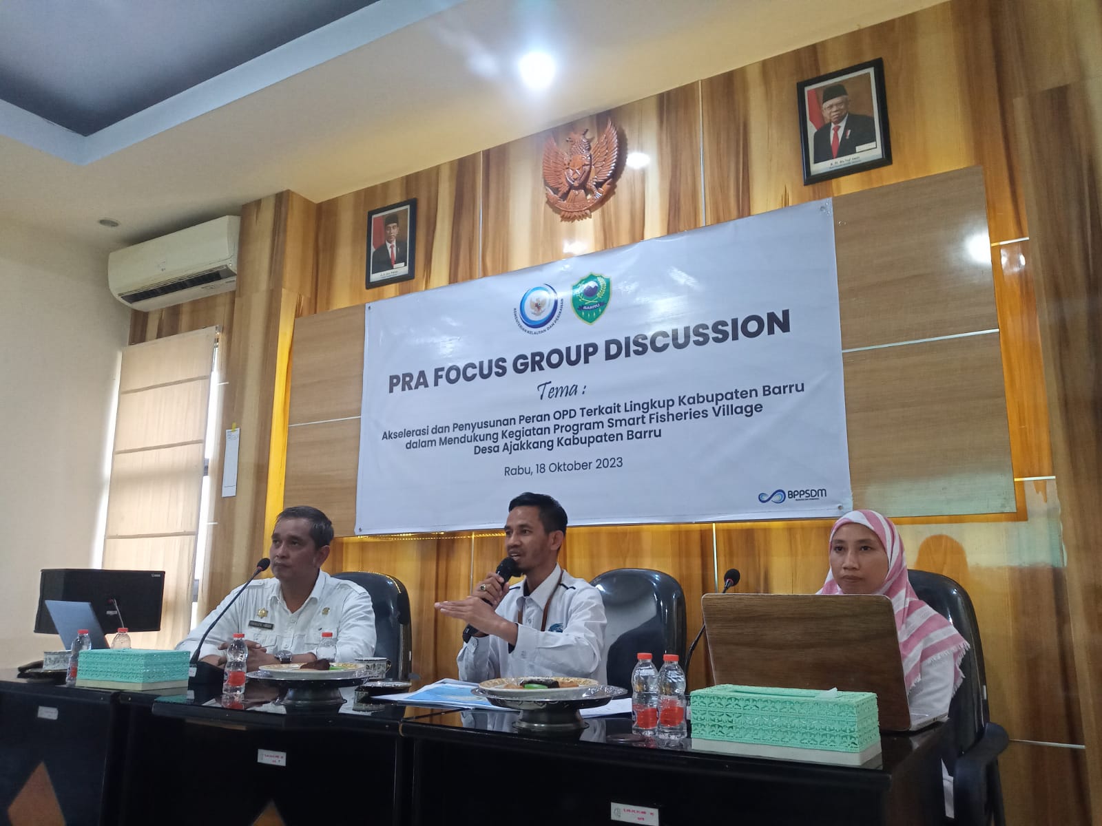 BRPBAPPP Maros Gelar Pra-FGD Smart Fisheries Village Ajakkang