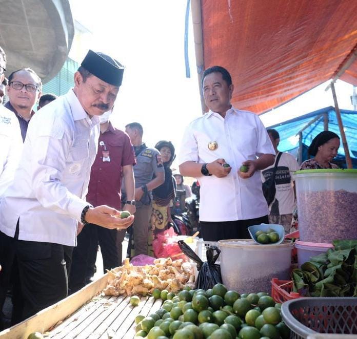 Pj Gubernur Gerebek Pasar Minasa Maupa