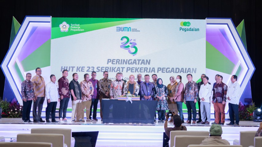 Rayakan HUT ke-23, Serikat Pekerja Pegadaian Siap Hadapi Segala Bentuk Tantangan