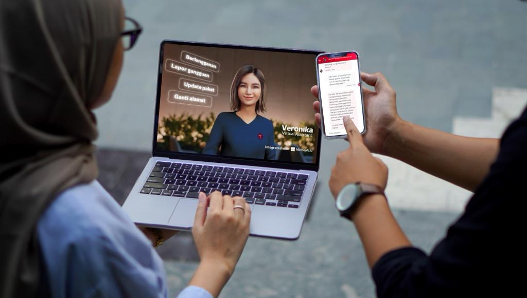 Layanan Asisten Virtual Veronika di MyTelkomsel