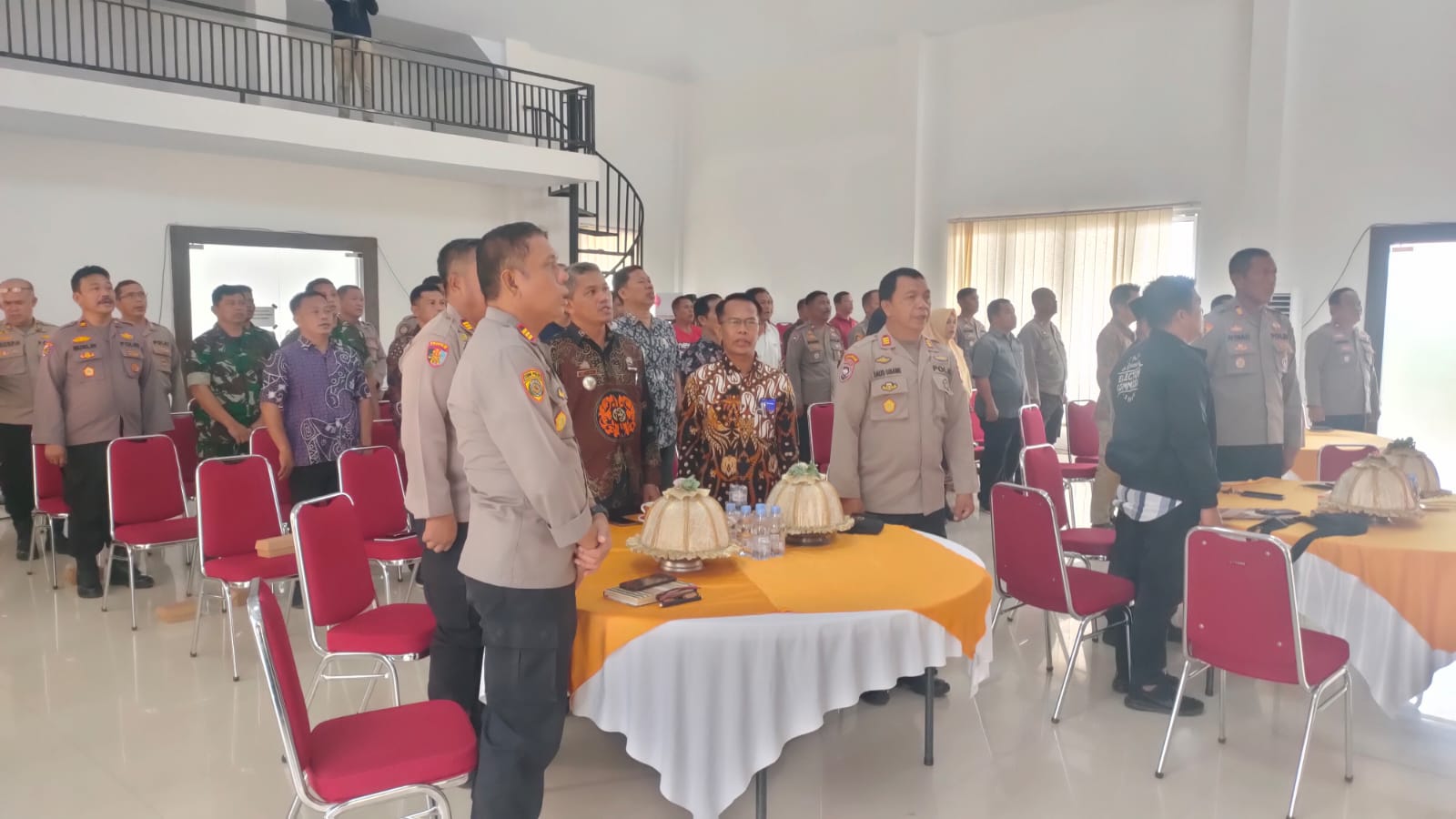 Kapolres Pimpin Rakor Linsek Jelang Pemilu