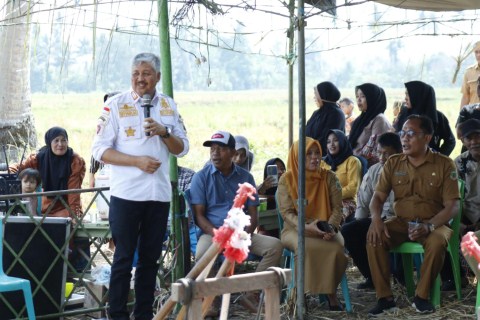 Bupati Pesta Panen dan Ajak Warga Bersyukur