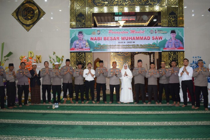 AKBP Erwin Syah: Mari Meneladani Nabi Muhammad