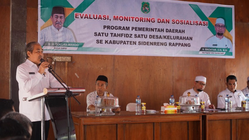 Dollah Pimpin Monev Program Satu Tahfidz
