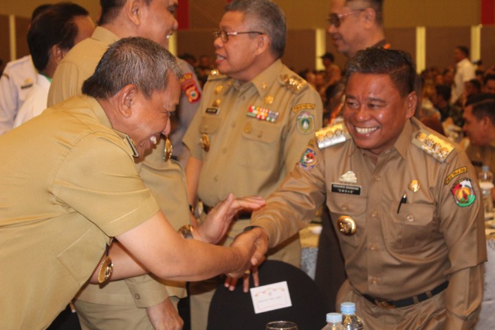 Amran Hadiri Rakor Forkopimda Bahas Pemilu