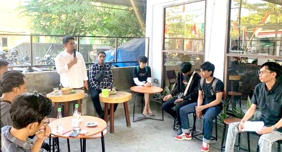 BKM/IST DEKAT--Hasrul Abd Rajab makin dekat dengan kalangan milenial pasca PraGi resmi jadi Capres Cawapres. 