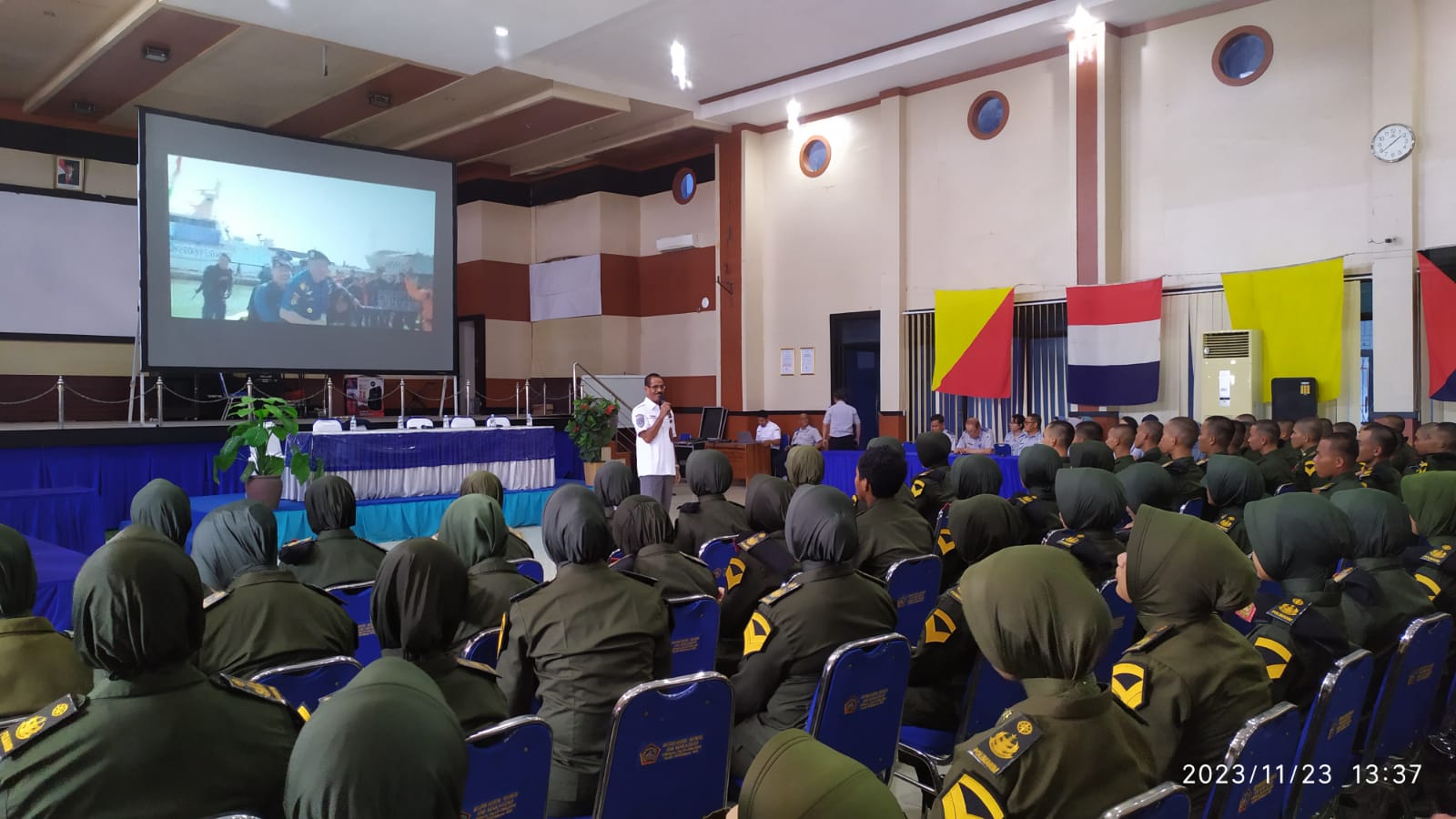 Beri Kuliah Umum, Ketua DPKP Kemenhub Apresiasi UKP Mandiri Polimarim AMI