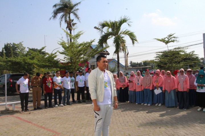 PEMBUKAAN PORKES -- Suasana pembukaan Porkes lingkup Rumah Sakit Padjonga Daeng Ngalle.	