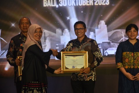 Komit Efisiensi Energi, PT Vale Raih Subroto Awards