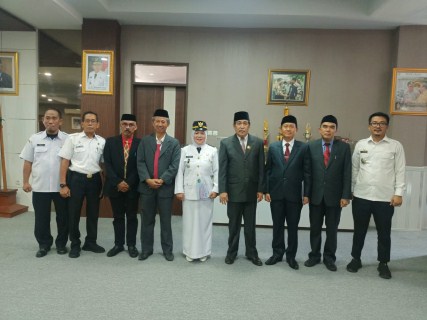 DM Lantik Inspektur Kabupaten dan Camat