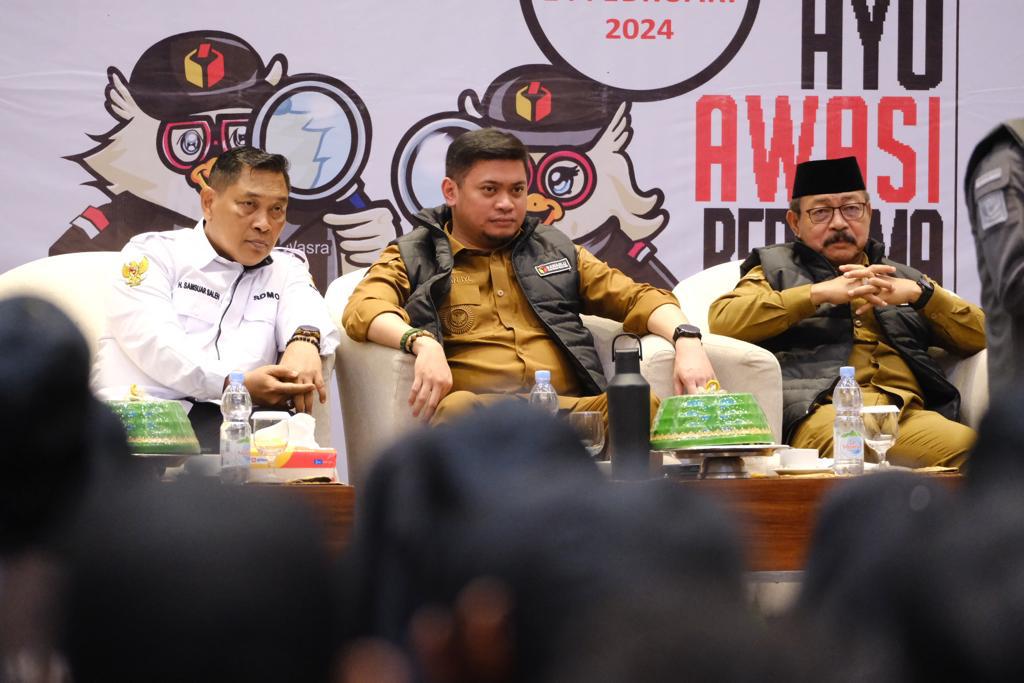 BKM/IST BEKERJA OPTIMAL--Bupati Gowa Adnan Purichta Ichsan meminta Bawaslu mampu bekerja optimal melakukan pengawasan Pemilu 2024.