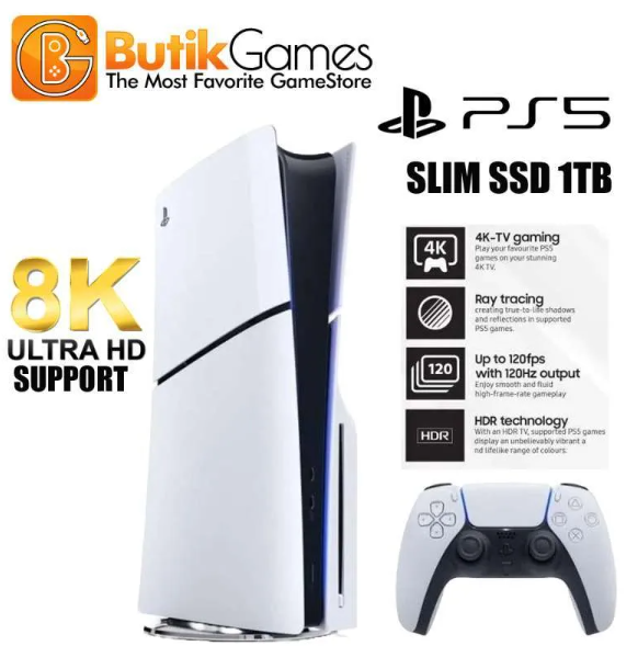 Harga dan Spesifikasi Lengkap Sony PS5 Slim di Indonesia