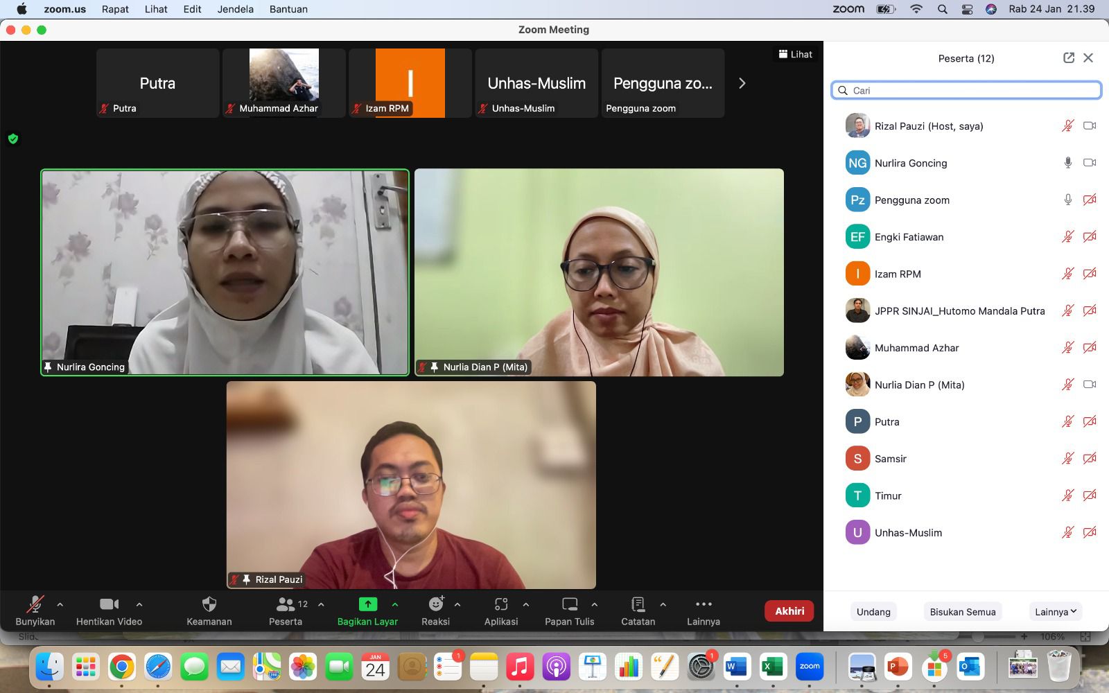 Webinar JPPR Sulsel Bahas Penguatan Pemantauan Pemilu Bagi Pengurus dan Relawan