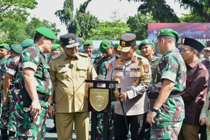 Pj Gubernur Sulsel Bacakan Ikrar Pemilu Damai