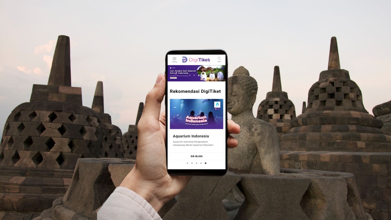 DIGITIKET -- DigiTiket hadirkan solusi digitalisasi bisnis bagi pelaku usaha kecil dan menengah dibidang pariwisata dan ekonomi kreatif.