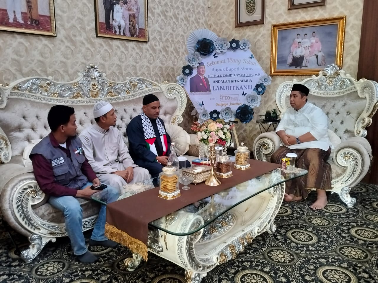 Ustaz Asal Palestina Safari Ramadan di Maros